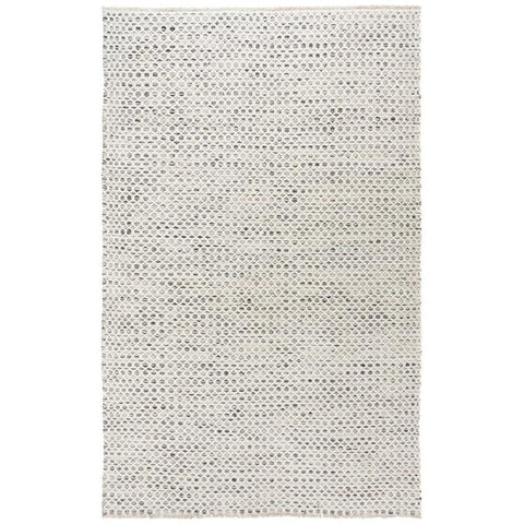 Rizzy Home Alora Decor Monarch 5' x7'6" Basket Weave Gray/Ivory Hand Woven Area Rug