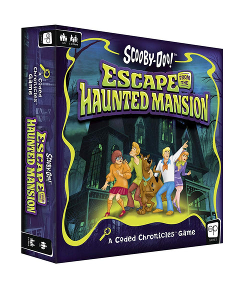 Scooby-Doo: Escape from The Haunted Mansion - A Coded Chronicles Game | Escape Room Game for Kids & Adults | Featuring Iconic Characters and Mysteries | Officially Licensed Hanna-Barbera Game