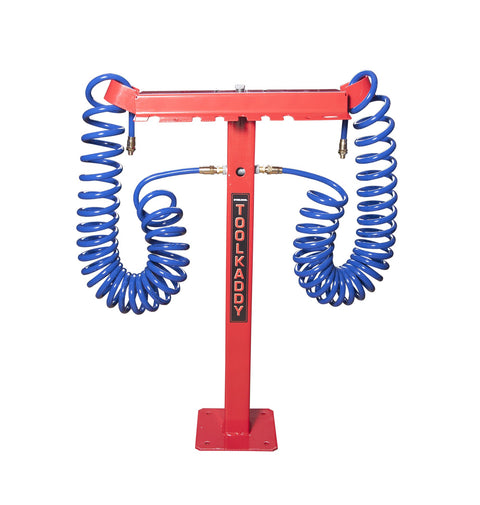 Steelman Tool Kaddy Tire Installation Center with Air Hoses, Mechanic’s Impact Tool Organizer for Auto Shops