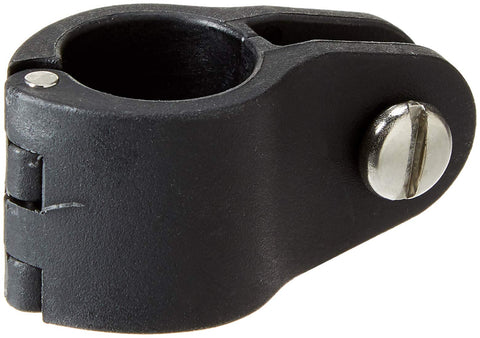 Sea Dog 273162-1 Hinged Jaw Slide Fitting with Bolt - 7/8", Black