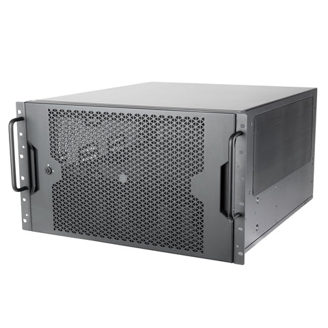 6U rackmount storage chassis front panel with lock 360 radiator slots x3 12 bay hot-swap 2.5 In.HDDx4 support to EEB M/B dual ATX PSU 2u redundant PSU U3-A x2 plus U3-C x1 8025 fan x2 8015 fan x3