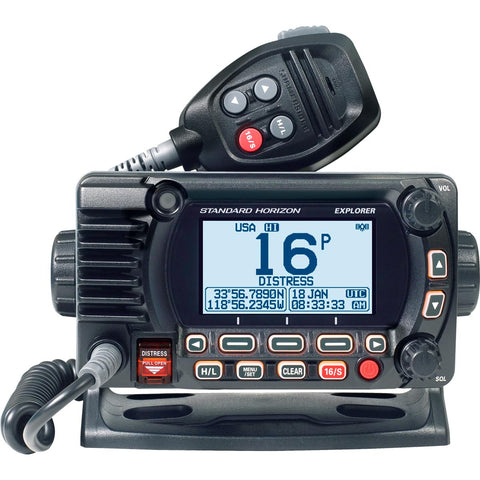 Standard Horizon GX1800G Fixed Mount VHF w/GPS - Black
