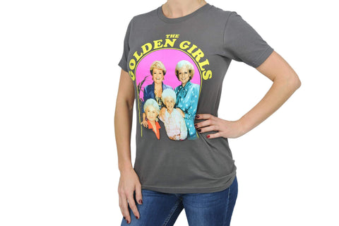 The Golden Girls Group Shot Vintage T-Shirt Charcoal Grey 100% Cotton XX-Large