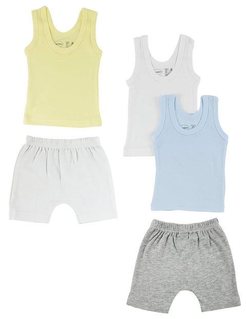 bambini Boys Tank Tops and Shorts - Small