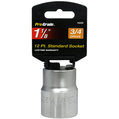 3/4" DR. 12 PT. 1 1/8" SOCKET