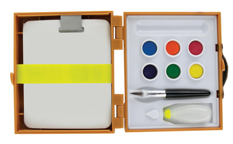 World's Smallest You Create Artist Watercolor Paint Kit | Miniature Creative Art Craft Set | Watercolor Painting for Kids and Adults