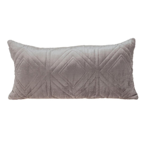 Parkland Collection Reta Transitional Taupe Throw Pillow