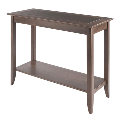 Winsome Santino Console Table, Oyster Gray