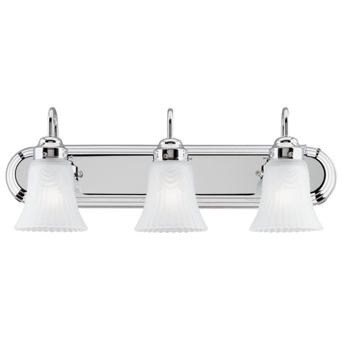 Westinghouse 6652200 3 Light Bracket Bathroom Light,Three Light