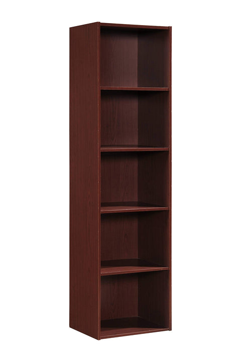 Hodedah 5 Shelf Bookcase and Office Organizer