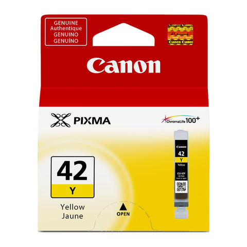 Canon CLI-42 Genuine Yellow Ink Tank, Compatible with PIXMA PRO-100 Printers
