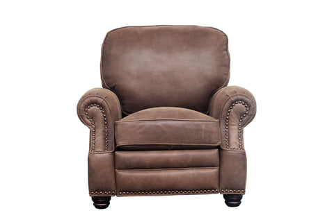 BarcaLounger Longhorn Manual Recliner - Sanded-Dark Bomber