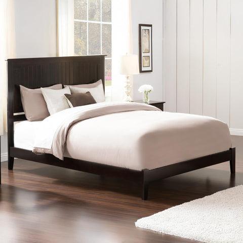 Atlantic Furniture AR8241031 Nantucket Traditional Bed, Queen, Espresso