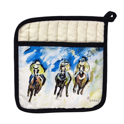 Betsy Drake PT320 Three Racing Pot Holder