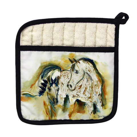 Betsy Drake PT058 Mare & Colt Pot Holder