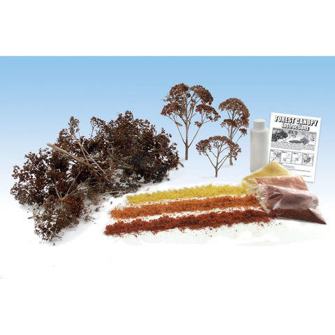 Woodland Scenics Autumn Mix Forest Canopy WSC F1663