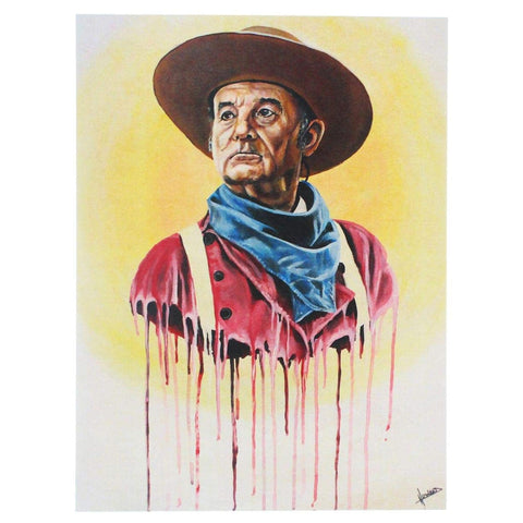 Toynk Cowboy Bill Murray 10"x8" Art Print