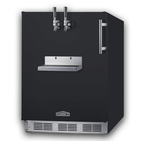 24 Inch Wide Front Tap Built-In Cold Brew Coffee Kegerator