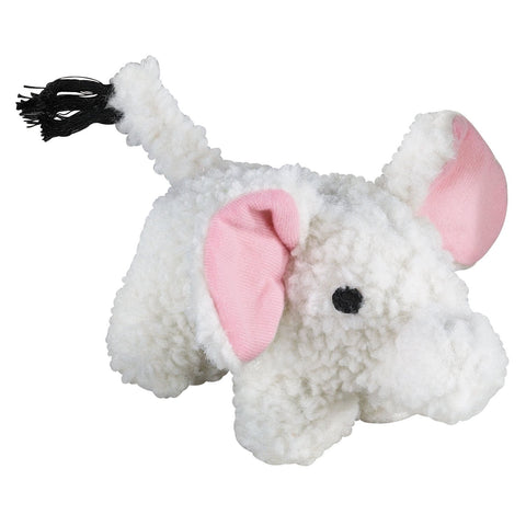 Zanies Fleecy Friend Dog Toys, 7.5" Elephant