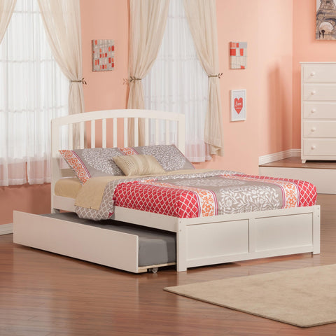 AFI Richmond Platform Bed with Footboard & Trundle