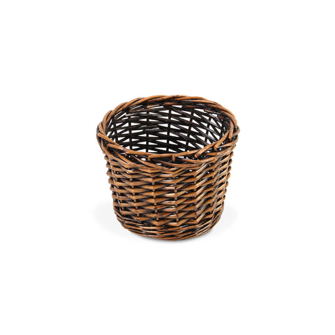Cheungs Mosi Dark Brown 6" Willow Planter