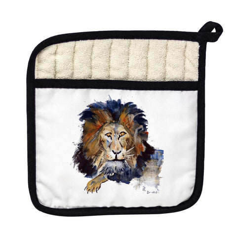 Betsy Drake PT168 Lion Pot Holder