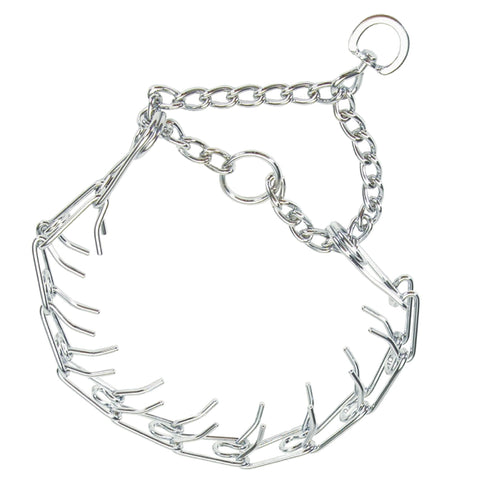 Coastal Pet Titan Dog Prong Training Collar - Rust-Resistant and Prong Metal Training Chain Collar for Dogs - Quality Supplies - 4 mm x 22"