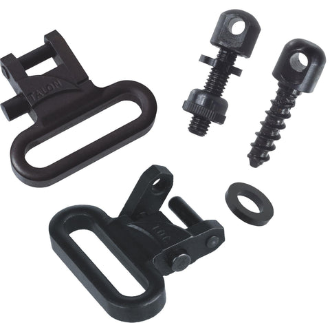 The Outdoor Connection Talon Swivel and Screw Set, Black, 1-Inch