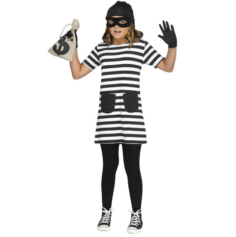 Fun World Women's Burglar Babe Adult Costume Adult Costume, Multi, Large