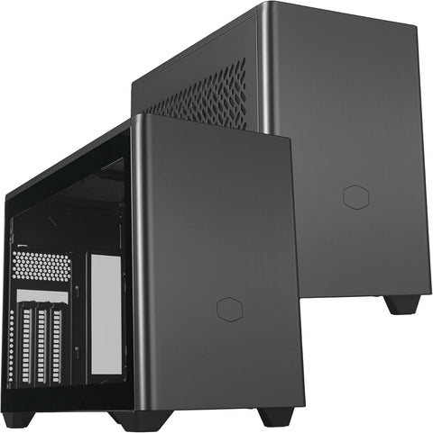 Cooler Master NR200P V2 Mini-ITX PC Case Ready, Top-Mount 280mm AIO, 357mm Vertical GPU Mount, Designed Ready Nvidia RTX 5090 | AMD RX 9070 XT, SFX PSU – Ready to Install, Tempered Glass, DIY