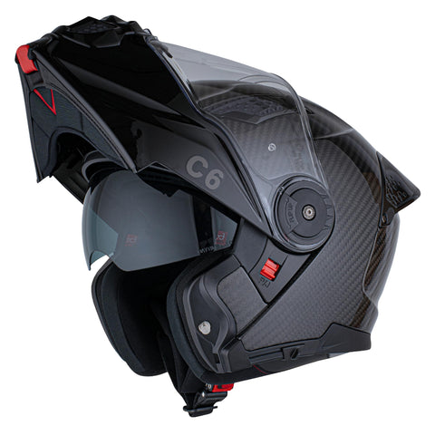 Daytona C6 Modular Carbon Fiber Helmet – DOT & ECE Approved