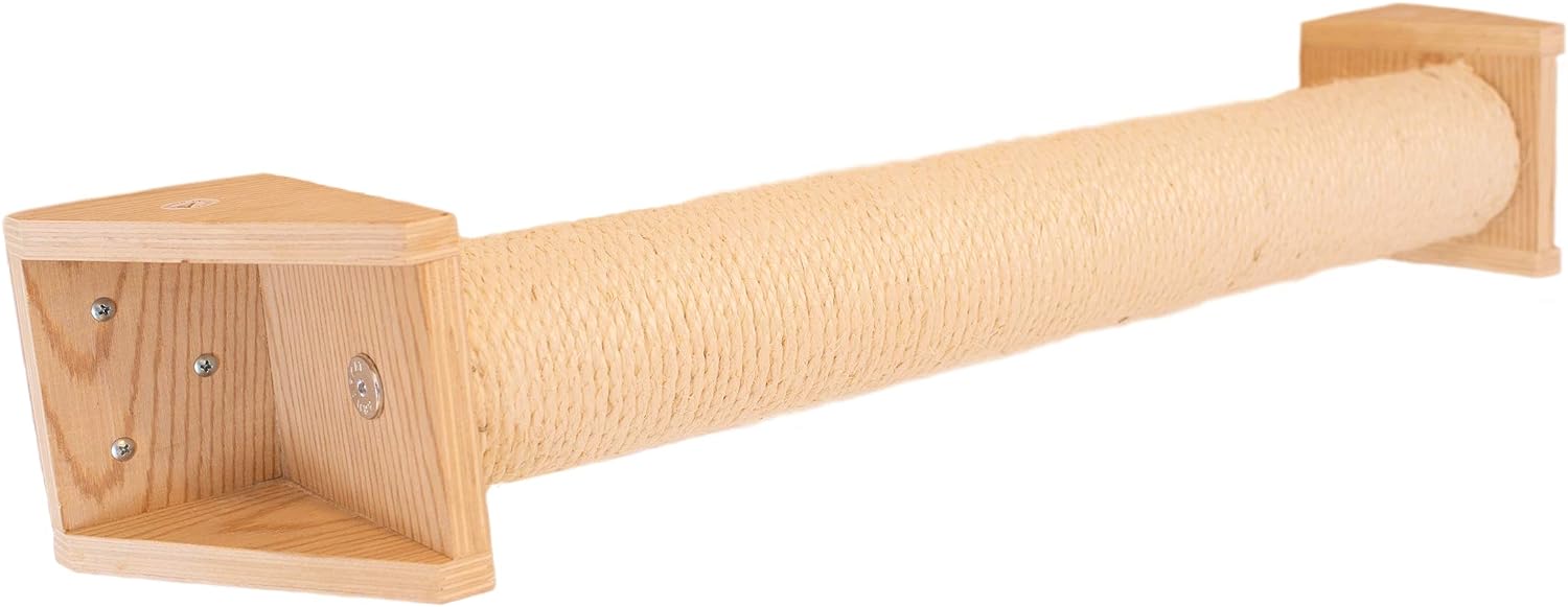 Armarkat Cat Wall Climber Series: Scratching Post W1907D, Natural Beige Medium