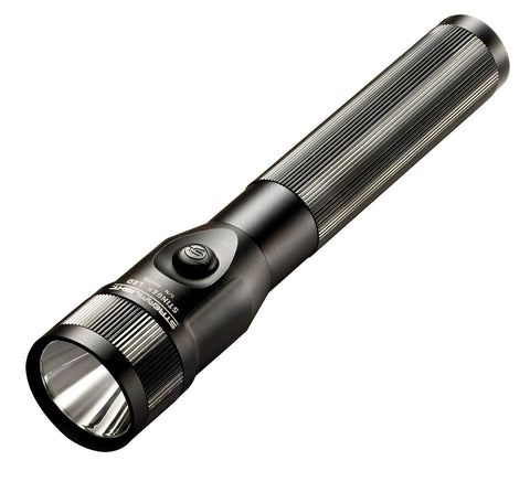 Streamlight 75732 Stinger 425-Lumen LED Bright Rechargeable Handheld Flashlight with 120V AC/DC 1-Piggyback Holder, Black