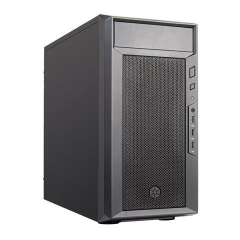Silverstone Technology FARA 311 Compact Micro-ATX Chassis, Black, SST-FA311-B