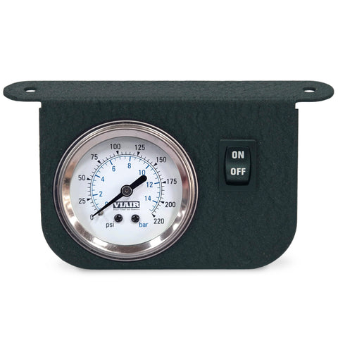 VIAIR 20065 Dash Panel Gauge Kit , Black