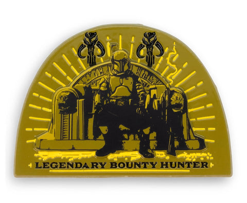 Star Wars: The Book Of Boba Fett Limited Edition Premiere Pin | Metal Brooch Badge Accessories For Backpack, Clothes, Hats | Bounty Hunter Gifts and Collectibles