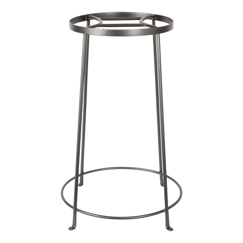 Achla FB-33 Designs Argyle Plant Stand IV, 24" H, Graphite