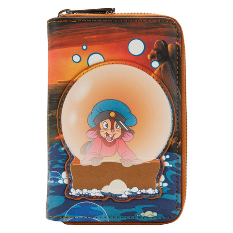 Loungefly AN AMERICAN TAIL FIEVEL BUBBLES ZIP AROUND WALLET