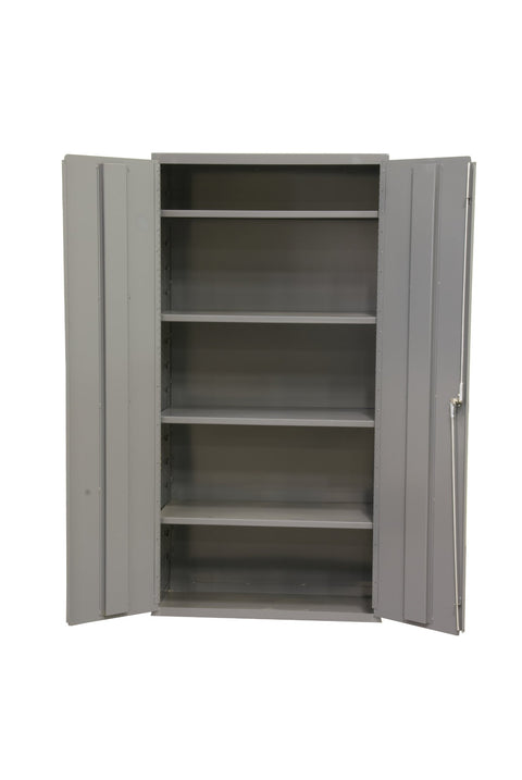 Durham 16 Gauge Welded Steel Industrial Duty Strength Storage Cabinet, 2602-4S-95,4 Adjustable Shelves