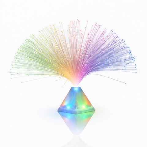 blinkee Fiber Optic Pyramid Centerpiece