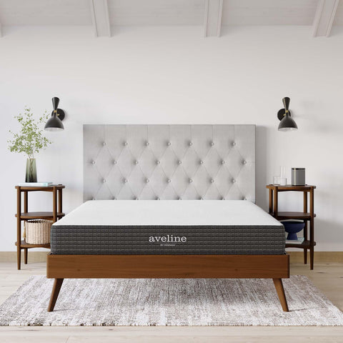 Modway Aveline 8” Gel Infused Memory Mattress with CertiPUR-US Certified Foam King Mattress