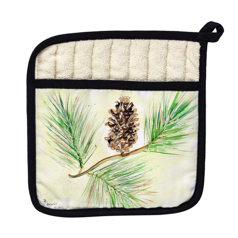 Betsy Drake PT161 Pinecone Pot Holder