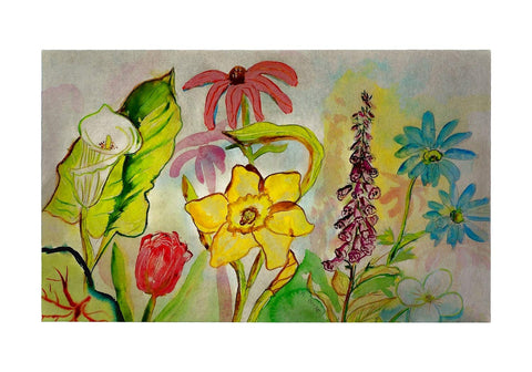 Betsy Drake DM060G Door Mat, 30 inches x 50 inches, Multi