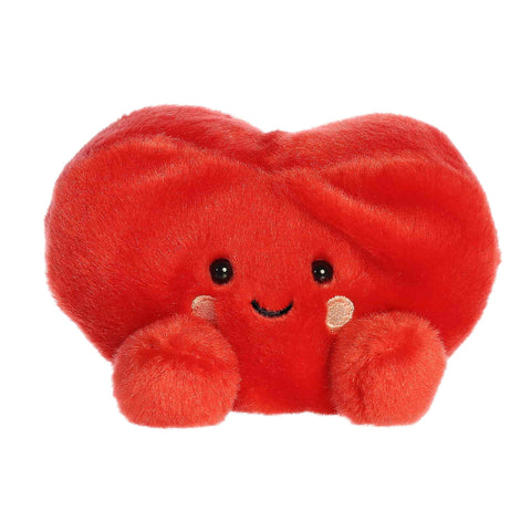 Aurora® Adorable Palm Pals™ Amore Heart™ Stuffed Animal - Fun Collectible Plush for Kids and Adult Collectors - Perfect for Decorating Rooms and Birthday Gifts - Red 5 Inches