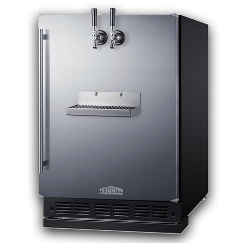 24 Inch Wide Front Tap Built-In Cold Brew Coffee Kegerator