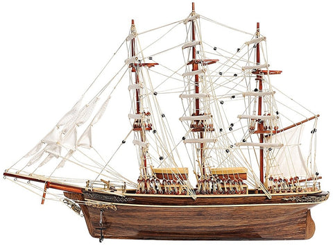 Old Modern Handicrafts Cutty Sark Ship Model - Fully Assembled 1800s Clipper Wooden Ship Replica for Home or Office Décor - Museum Quality Scale Ship Model - 22.0L x 5.5W x 17.0H Inches