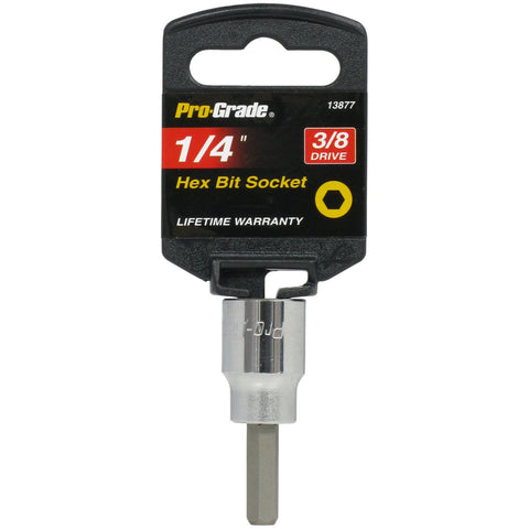 3/8" DR. 1/4" HEX BIT SOCKET