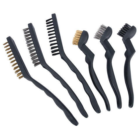 Performance Tool W4950 Detailing Brush Set (6 Pieces) - Perfect for Cleaning Interior and Exterior of Your Car, Truck or Motorcycle