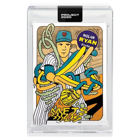Topps Project 2020 Card 245-1969 Nolan Ryan by Ermsy