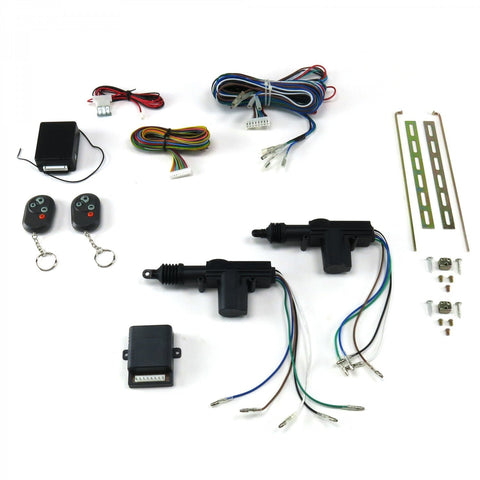 AutoLoc Power Accessories 9704 2 Door Remote Central Lock Kit with Remotes